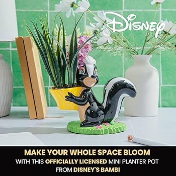Amazon.com: Silver Buffalo Disney Bambi Flower Skunk 6-Inch